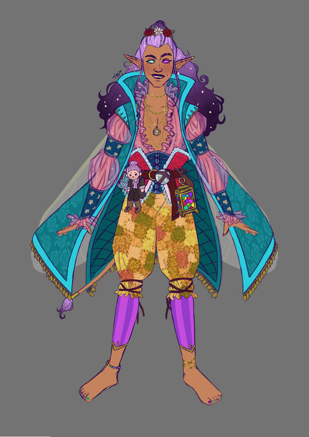 Original character design 2 (Kaleidoscope), 2022