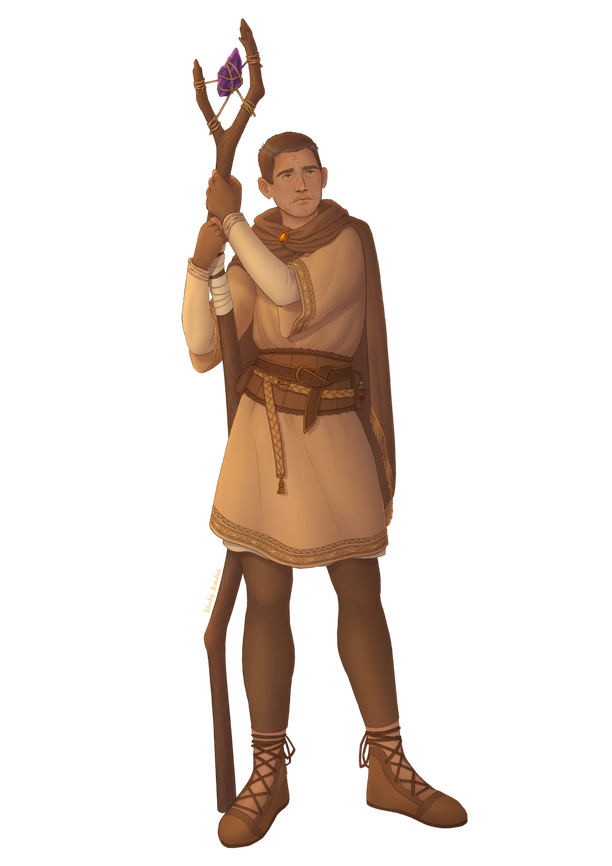 Original character design (Saint Roland), 2025