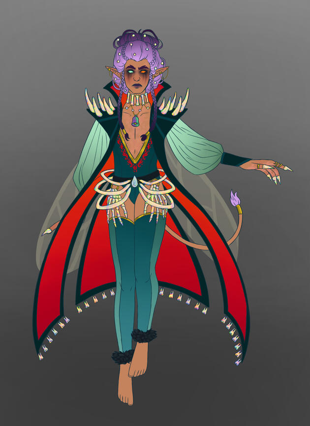 Original Character design 3 (Kaleidoscope), 2022