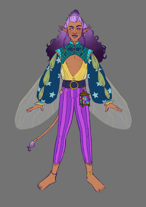 Original character design 1 (Kaleidoscope), 2022