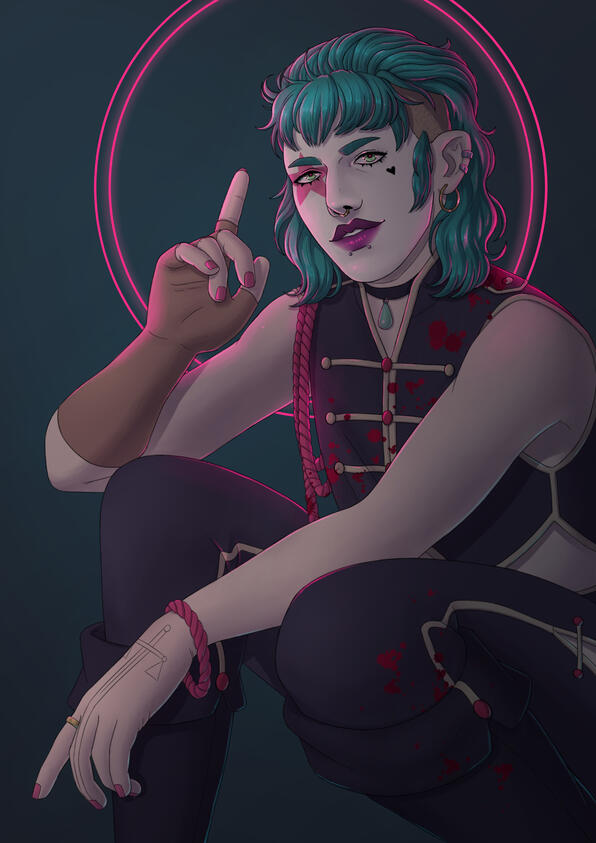 Illustration for rebe.doran on Instagram, 2024